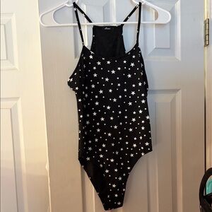 Amazon Black Starry Women's Bodysuit